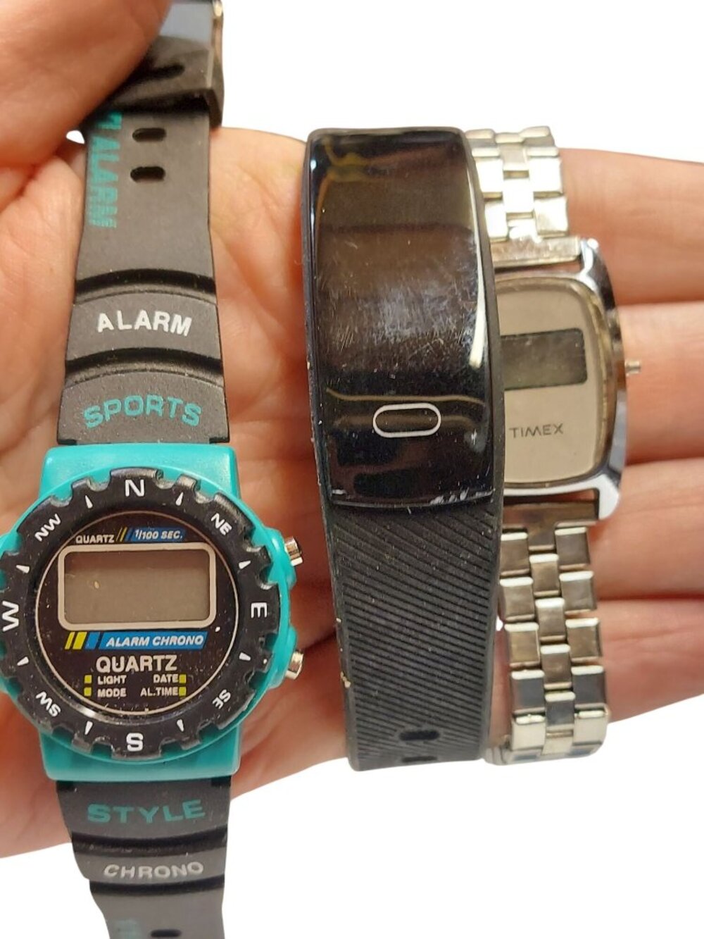 Set Of 3 Pre-Owned Digital Watches 1385